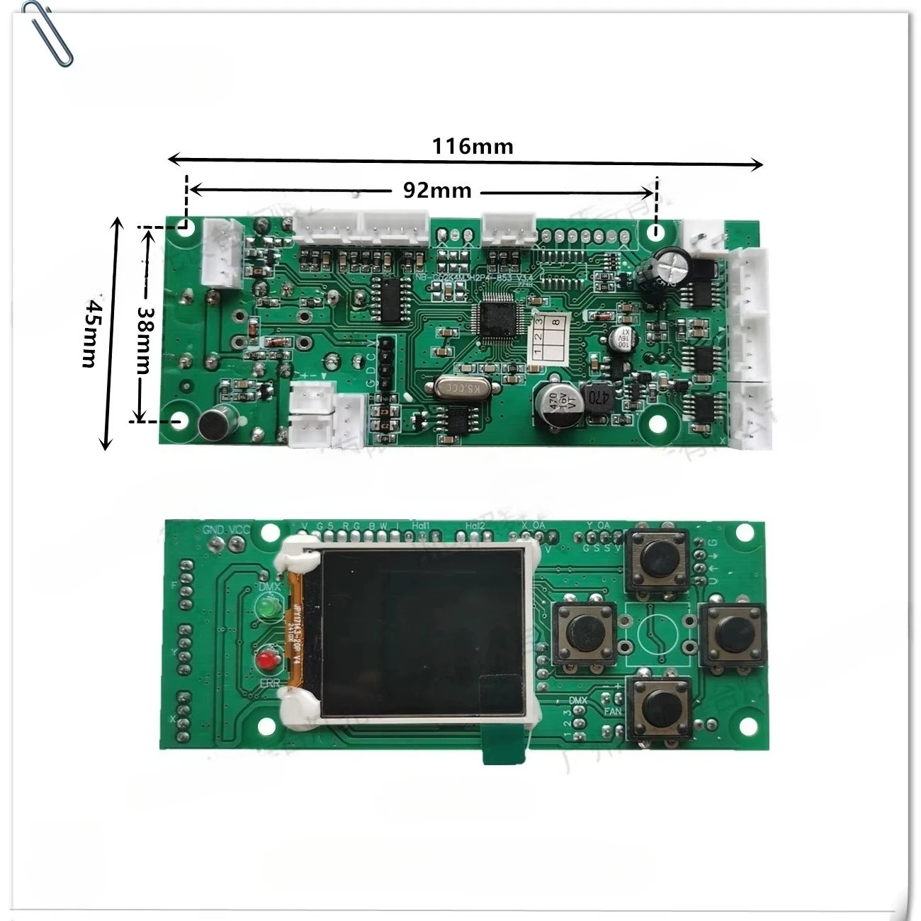NB-CD2K4M3H2P4-853 Main Control Board 19 Shaking Head Dyeing Display Board Motherboard