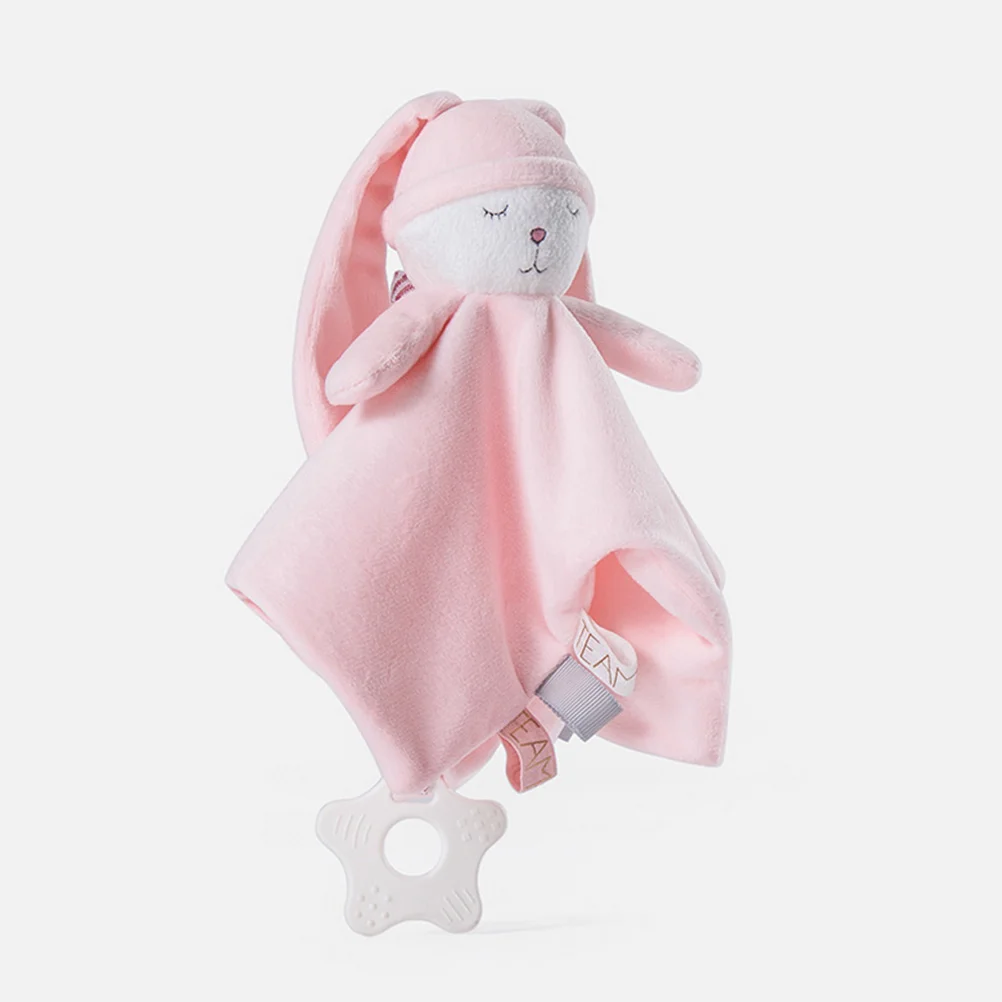 Soothing Towel Baby Pacifying Blanket Infant Appeasing Bunny Toys Comfort Cotton Newborn Rabbit