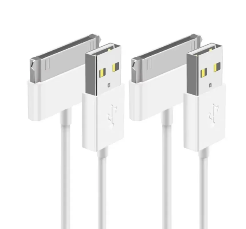 30 Pin USB Charger Cable For IPhone 4 4s 3G 3GS IPad 1 2 3 IPod Adapter Accessories Nano Touch Charging Data Cable Usb Charger