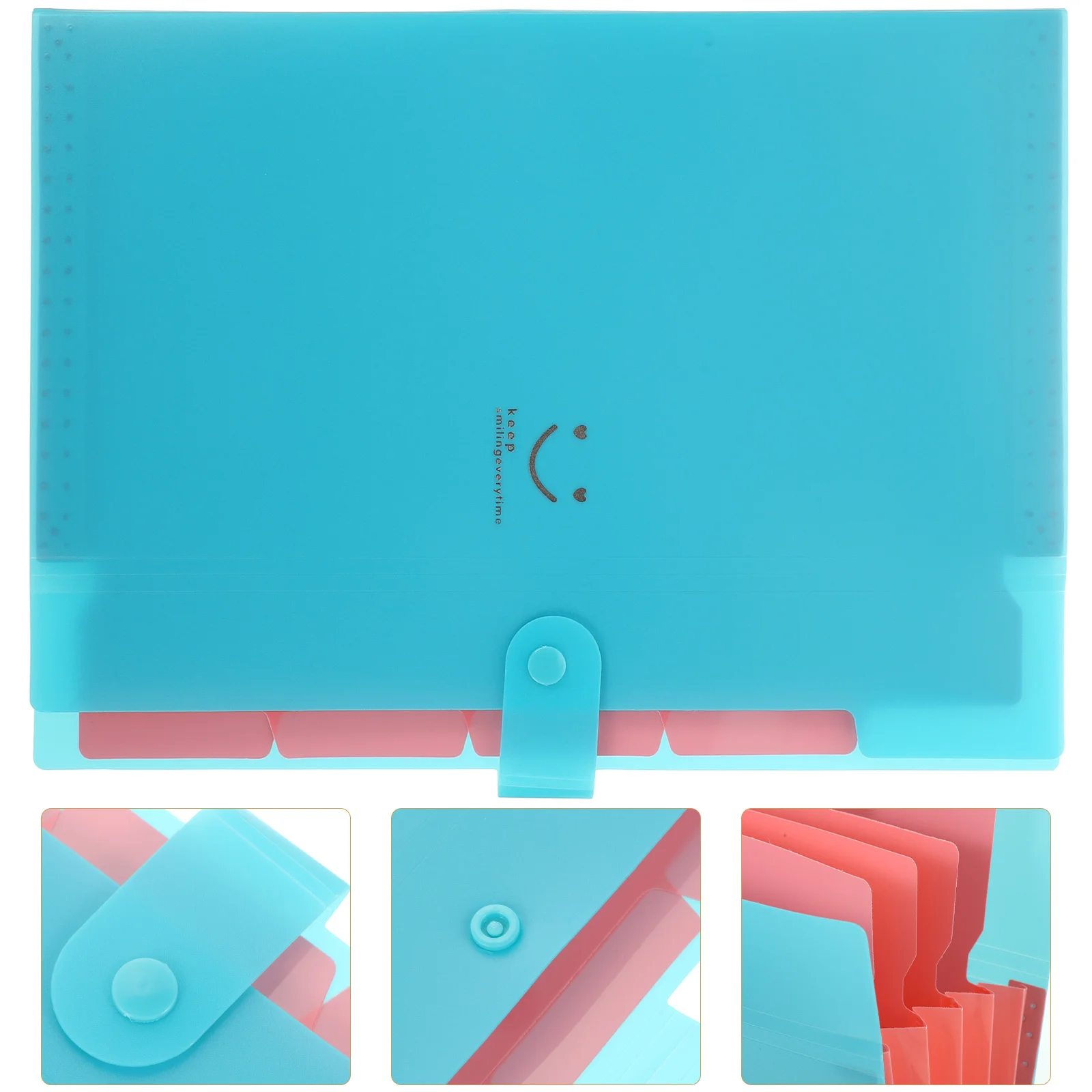 A4 الأكورديون توسيع مجلد الملفات المنظم خمس جيوب مجلد للمدرسة مكتب وثيقة حفظ استلام المنظم