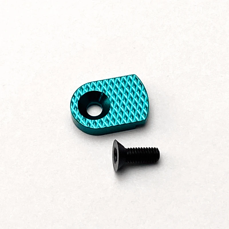 Custom aluminum CZ Shadow 2 release button pistol accessories parts CZ 75 parts Modified accessory materials view 2
