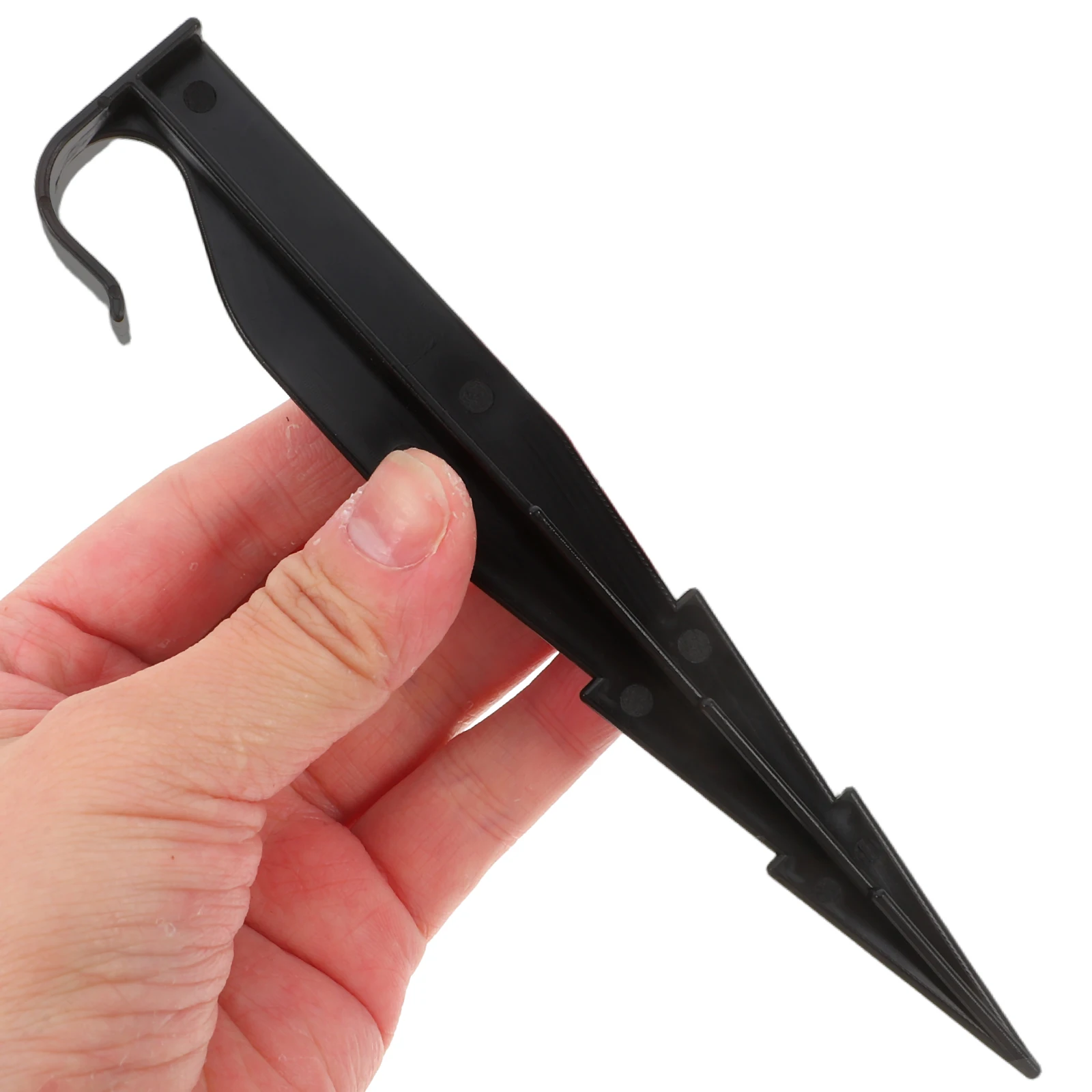 

50 шт. фиксирующий крюк для ирригационной трубы, сменные колья для капельного шланга, заземляющий якорь, черный