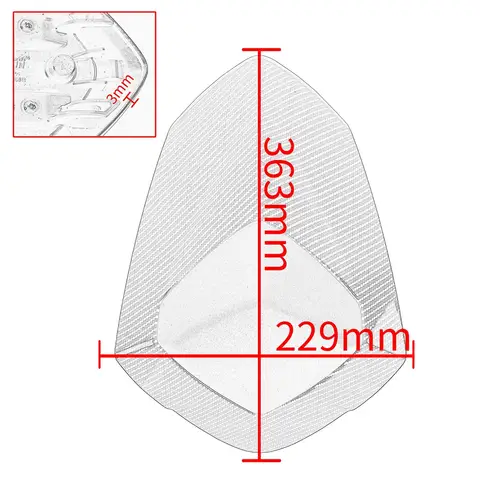 För Speed Triple 1200RS 2021-2024 2023 2022 Sidospoiler i kolfiber, vattentankskydd, kåpakit, motorcykeltillbehör 8 best sales Speed Triple RS - №7