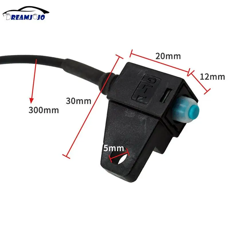 Motorcycle Electric Vehicle Parts Brake Switch Power Off Switch With Cable Waterproof Disc Brake Switch Pedal Brake Switch