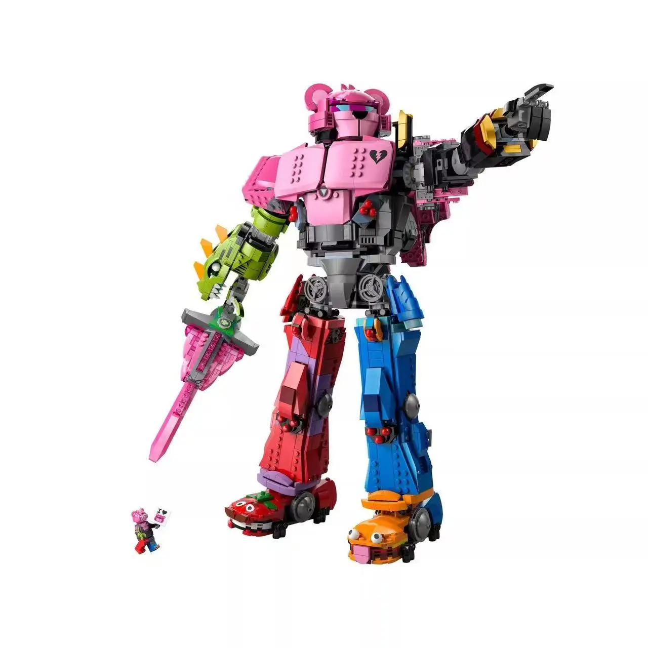 

2026 New Model Mecha Squad Leader Building Block Toy Birthday Gift