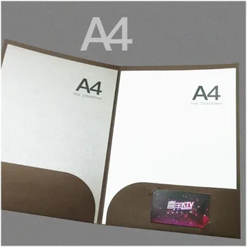 10 حزمة كرافت ورقة مجلد ملفات A4 حجم الرسالة 2 جيوب مجلد العرض ل ورقة الموسيقى مكتب استلام فواتير تقرير المشروع