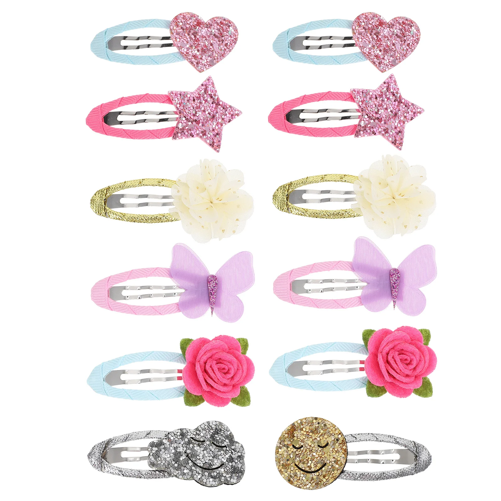 

12 шт., детские заколки с героями мультфильмов для девочек, модные заколки для волос, аксессуары для волос, зажим для волос, аксессуары для волос для девочек, головной убор