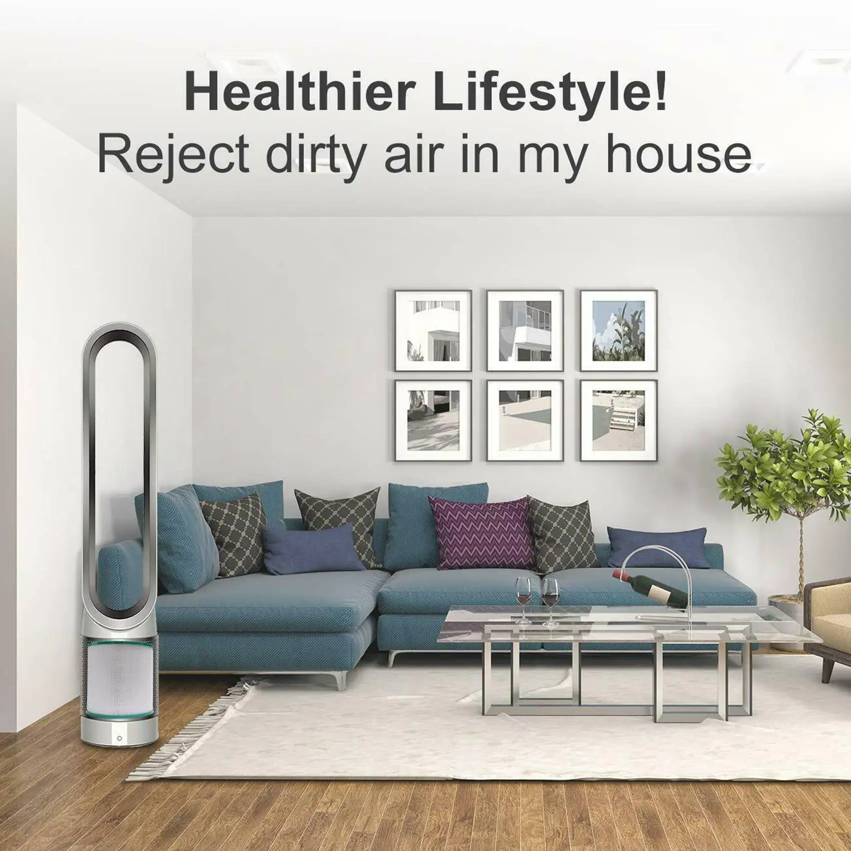 A68M-2X Tower Air Purifier Hepa Filter Replacement For Dyson Pure Cool Link Tp02 Tp03 Tp00 Am11