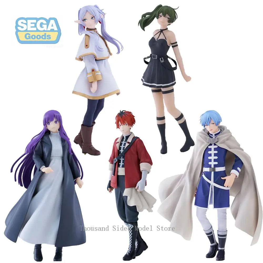 In Stock Original SEGA Frieren: Beyond Journey's End Desktop X ตกแต่งคอลเลกชัน Action รูปอะนิเมะรุ่นของเล่นสะสม