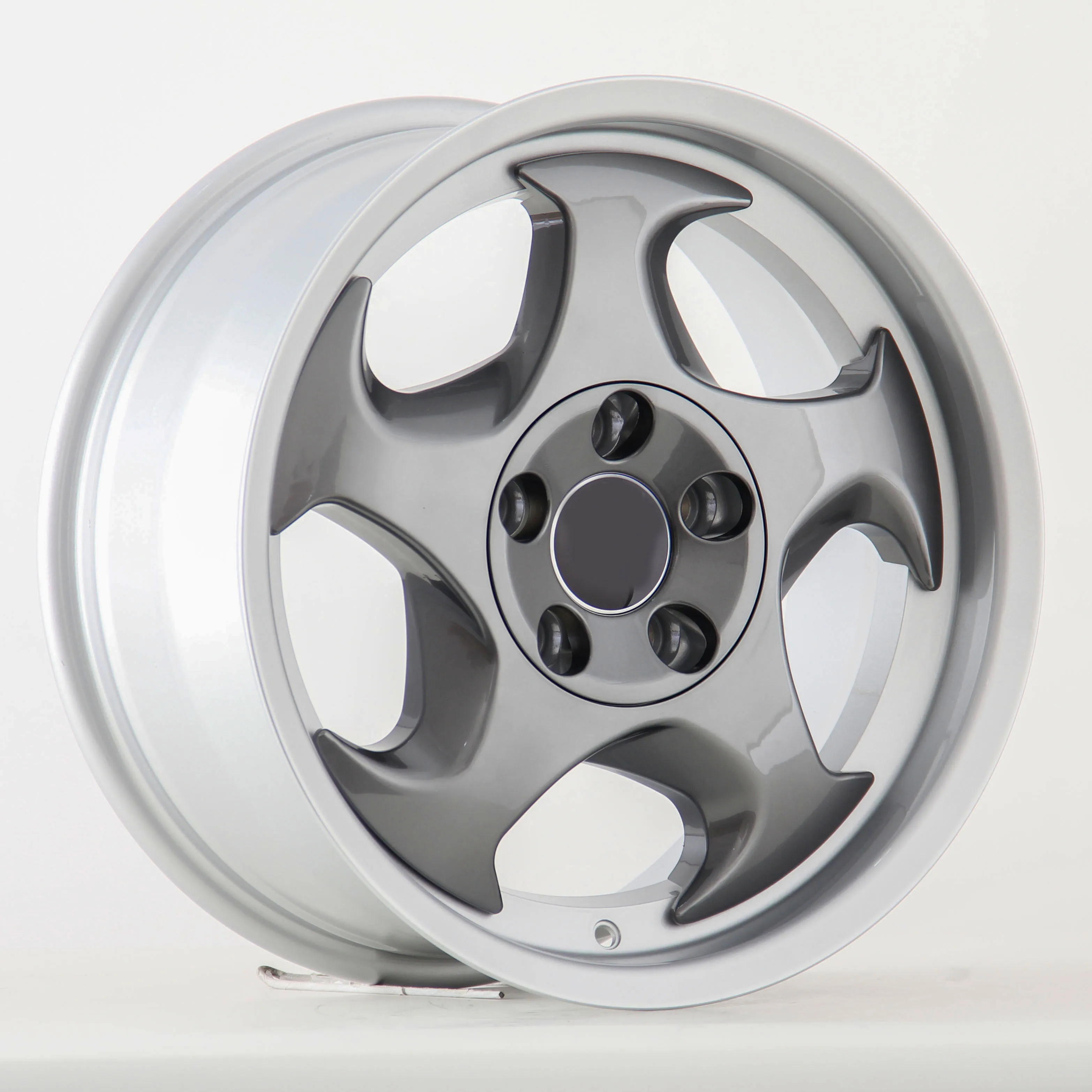 Bku 5x120 Cast Wheels 17 Inch Rims Legendary Throwing Star Style 21 Alloy Passenger Car Wheels for M3 M5 E34 E32 E30 E36 E46