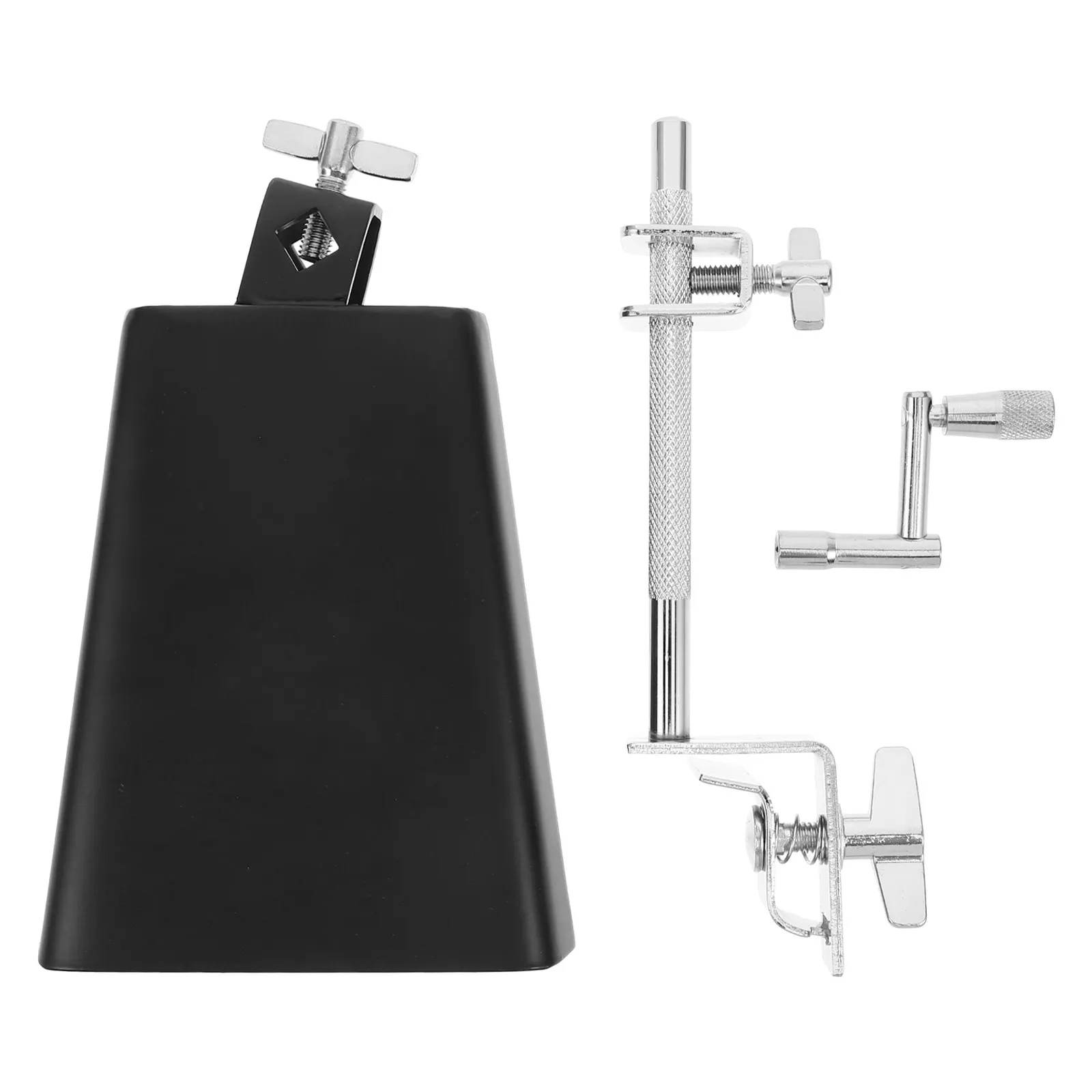 1Set Drum Rack Clamp Adjustable Bass Drum Hoop Mount Stable Cowbell Clamp Holder Percussion Accessory Mount Clip for Live