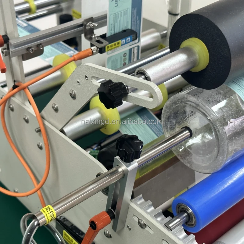 

TLF Best Sellers Semi Automatic Label Printing Machine for Small Business Water Bottle Jar Opp Plastic Bottles Remover Labeling