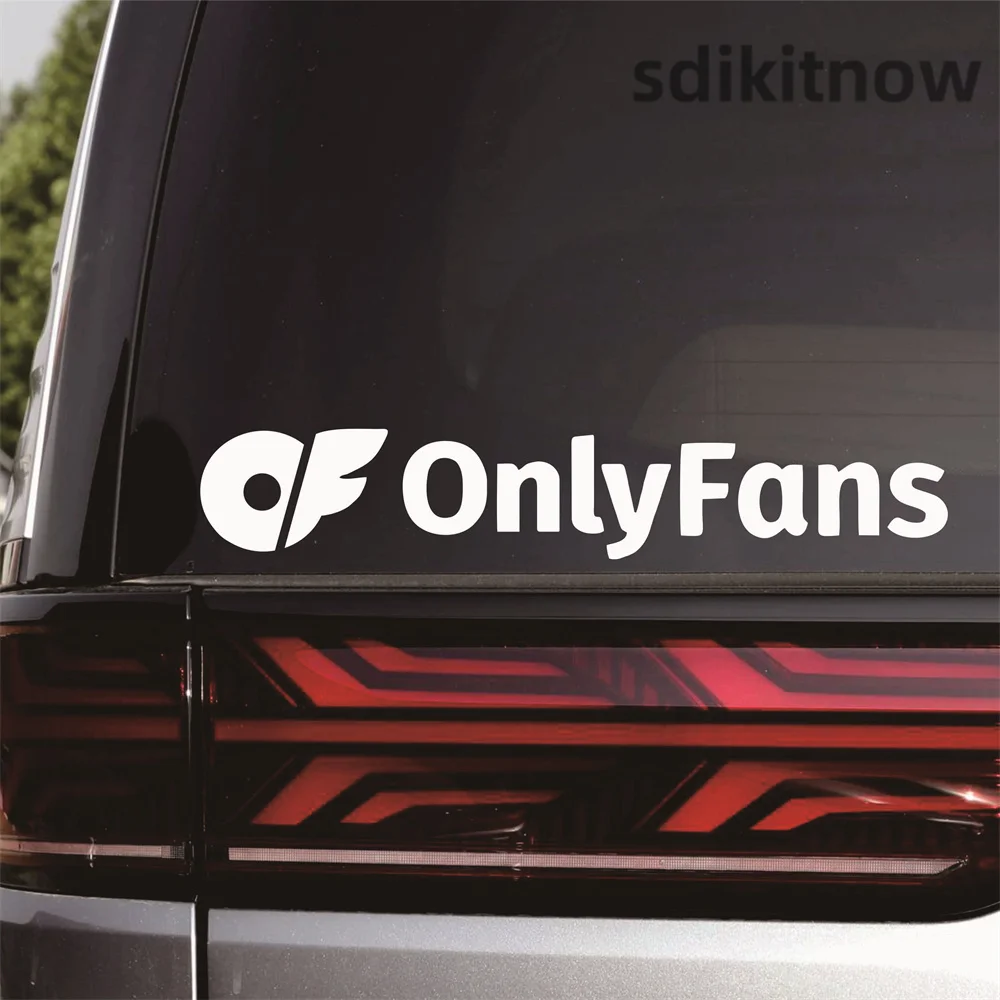 Pegatina impermeable Onlyfans Only Fans para coche, ventana, puerta, portátil, casco, motocicleta, bicicleta, Scooter