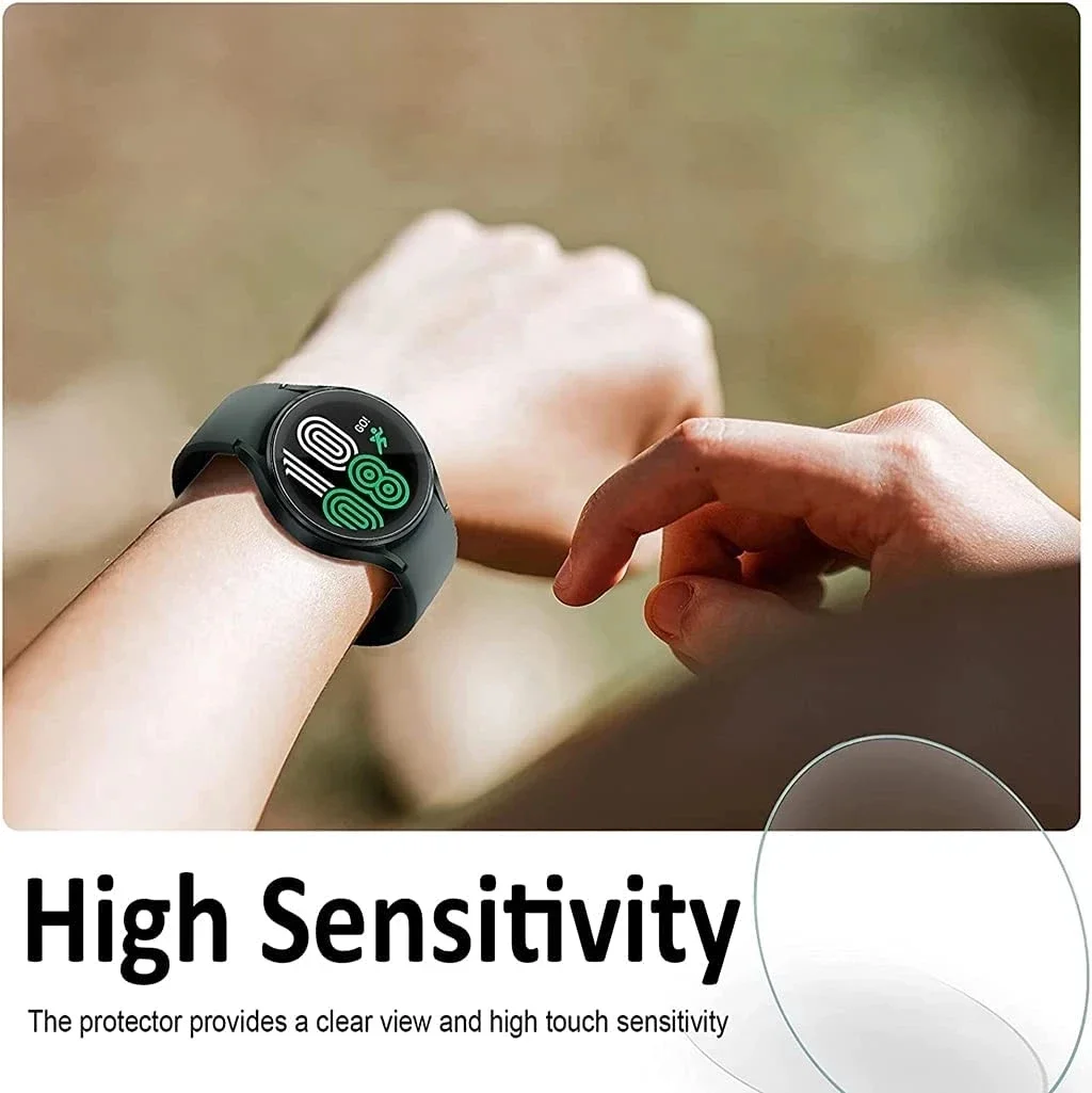 9H Tempered Glass Screen Protectors For Samsung Galaxy Watch 4 40/44mm Classic 42/46mm Watch 4 Glass Protecor Anti Scrach