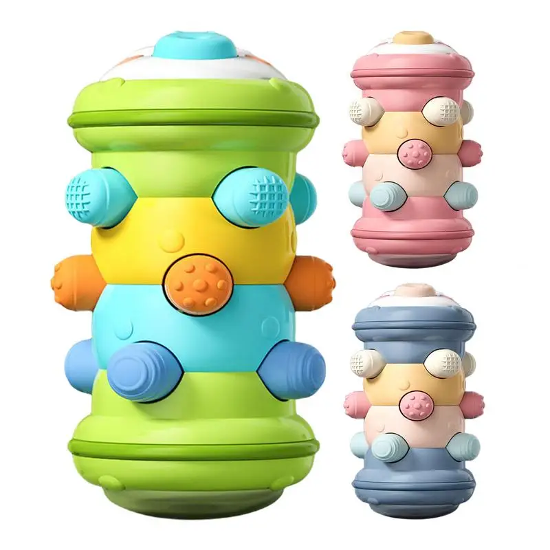 

Rattle and Roll Montessori Educational Toddler Sound Activity Toy Hand-Eye Coordination Toy for kids toys and games accessories