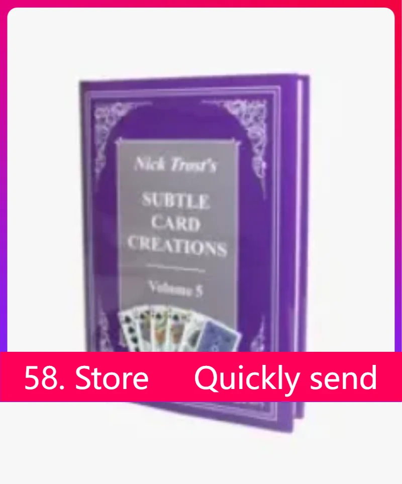 

Новый Nick Trost 2025 года — Creations Subtle Card, том 5 — Волшебные трюки (58, загрузка в магазине)