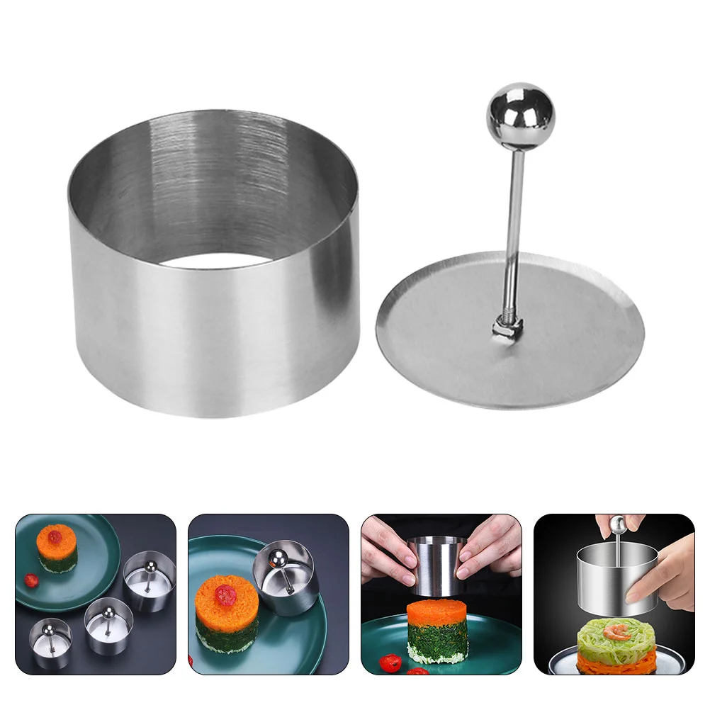 Mold Onigiri Making Tool Stationery For Rice 304 Stainless Steel Kimbap Round Shaped