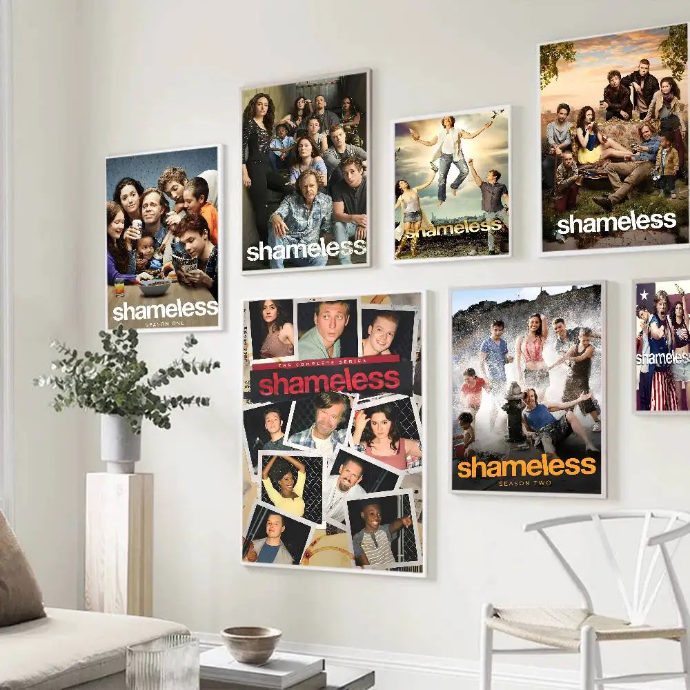 المسلسلات التلفزيونية الوقح الفيلم الكلاسيكي خمر الملصقات لزجة ورق أبيض يطبع الملصقات الفنية ملصقات الحائط #6