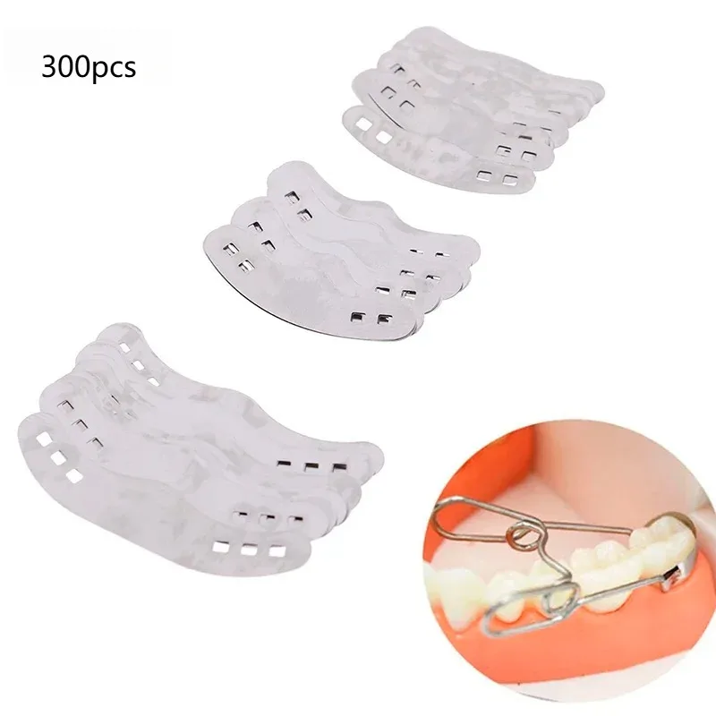 300Pcs Dental Matrix Bands Tofflemire Stuck Medium Size Dental Supply Sale Dental Tools Dentisty