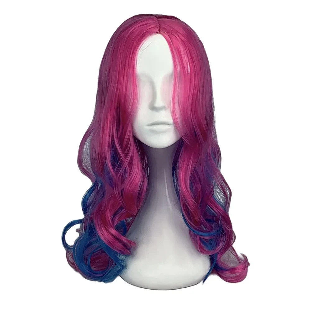 Gres Descendants 3 Grediant Wavy Audrey Wig for Kids Synthetic Hair Cosplay Costume Wigs High Temperature Fiber Machine Made