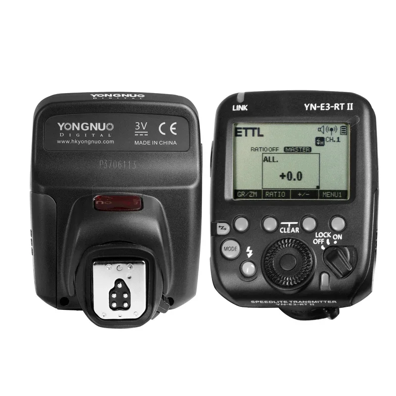 YONGNUO YN-E3-RT II Встроенный передатчик вспышки Speedlite, триггер вспышки, совместимый с ST-E3-RT/600EX-RT/YN600EX-RTII/YNE3-RX YONGNUO YN-E3-RT II Встроенный передатчик вспышки Speedlite, триггер вспышки, совместимый с ST-E3-RT/600EX-RT/YN600EX-RTII/YNE3-RX