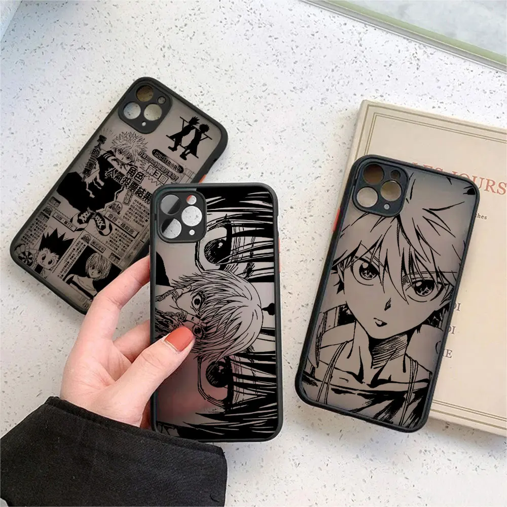 Anime New Hunter x Hunter Phone Case For Xiaomi Redmi Note 14 13 12 12S 11S 10S 9T 9S 8 7 Pro Plus 4G 5G Matte Clear Back Cover - view 2