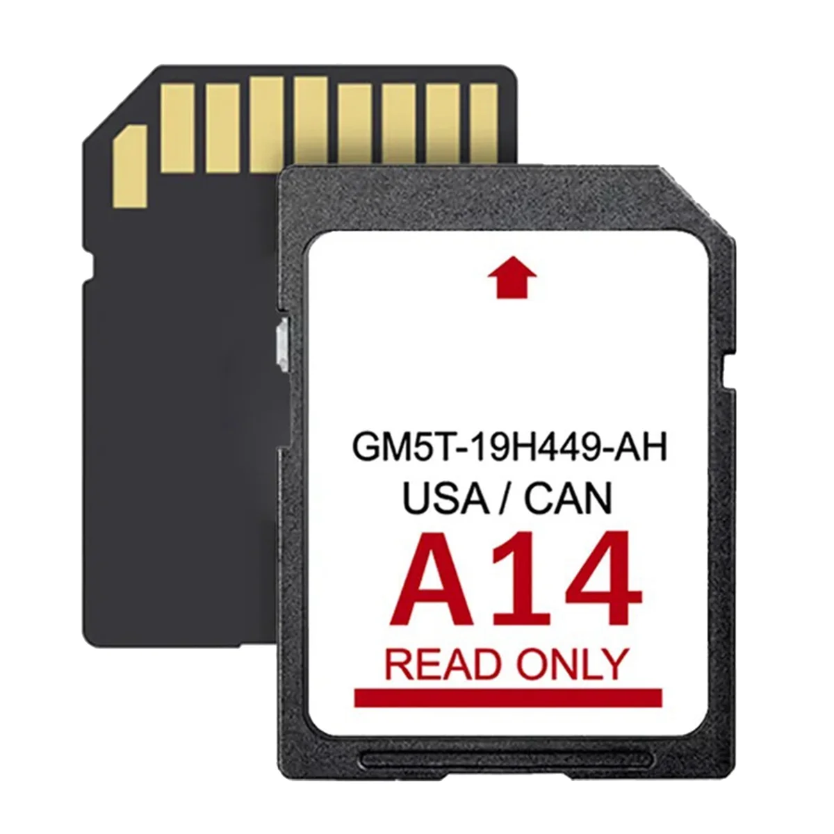 Latest 2023 A14 Navigation Card GM5T-19H449-AH Maps Card for GPS Map Update Sync USA/Canada Maps SYNC Navigation System