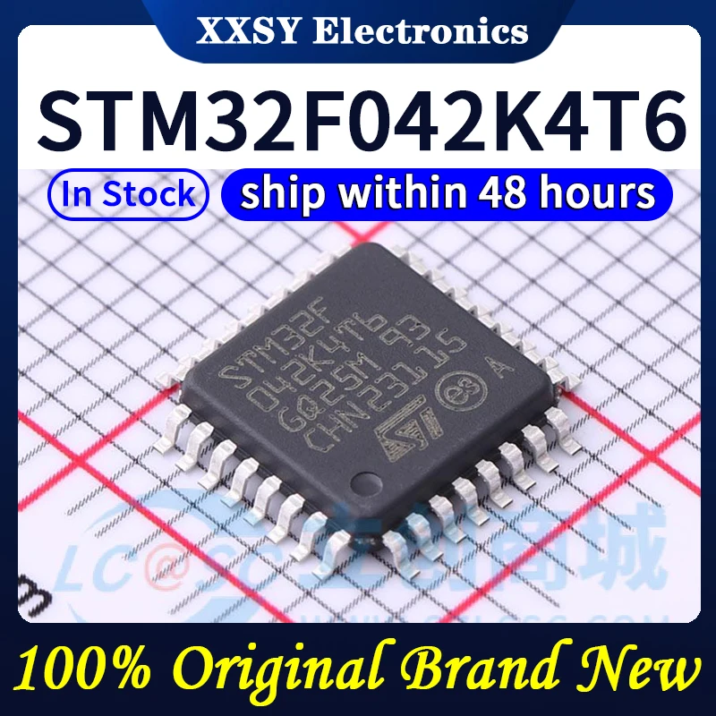 STM32F042F6P6 STM32F042F4P6 STM32F042K6T6 STM32F042K6U6 STM32F042C6T6 STM32F042C6U6 STM32F042G6U6 Wysokiej jakości 100% oryginalny nowy