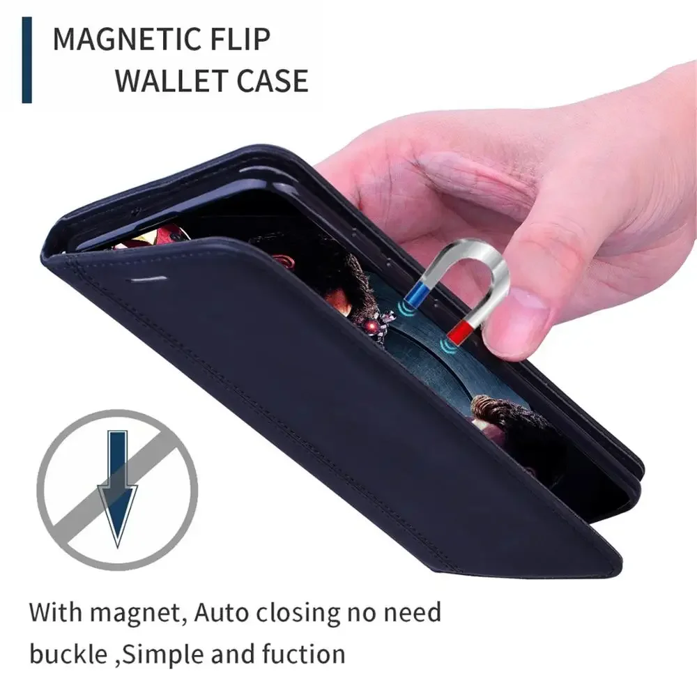 Flip Case For Huawei P30 Lite P40 Pro P Smart 2019 Y5 2018 Y6P Y7 2019 Y8S Leather Holder Magnetic Wallet Stand Bags Phone Cover