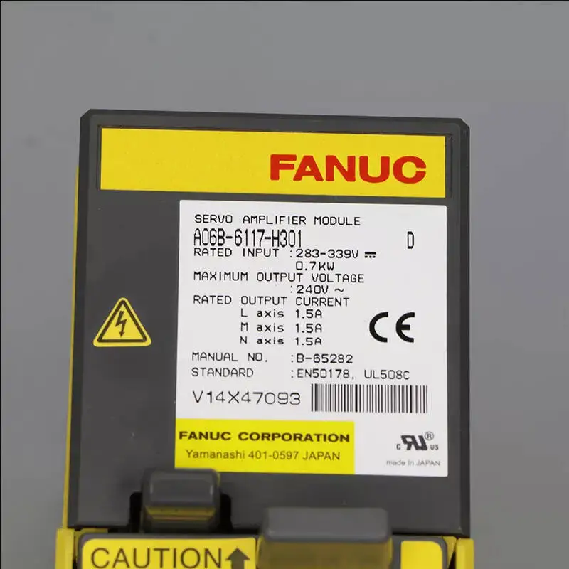 

A06B-6117-H301 Новый сервопривод Fanuc в наличии, быстрая доставка