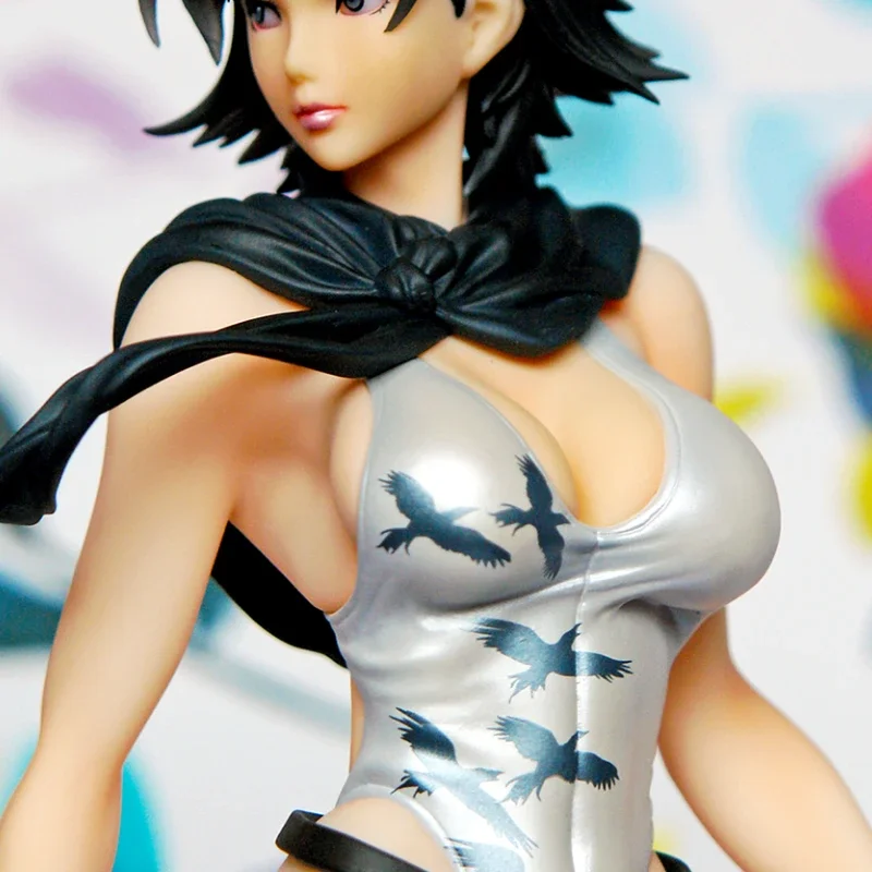 

(in Stock) (W_1300) 1/8 Kazama Jun Unpainted Unassambled Pvc Recast Diy Gk Figure White Model Kit