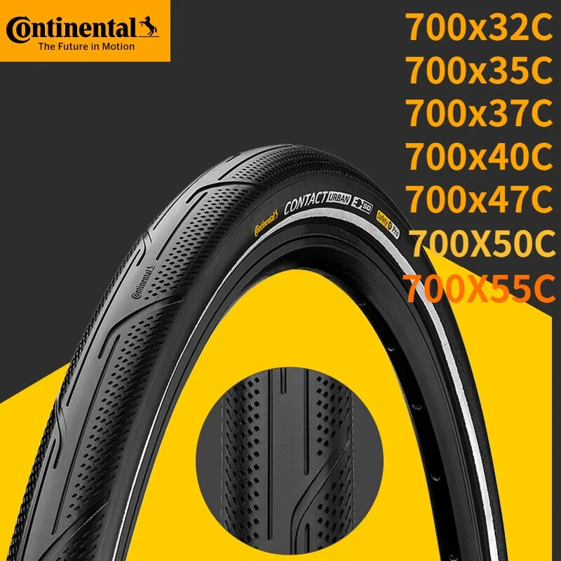 Continental CONTACT URBAN 700*32C 35C 37C 40C 45C 47C 50C Road Tire Steel Anti-collision Wear Belt Reflective Tape 