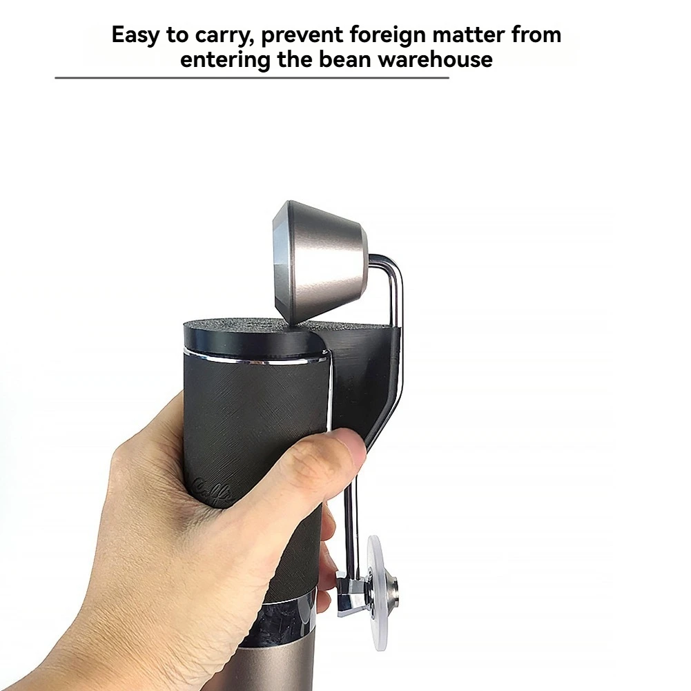 Ручка для хранения кофемолки A20M для серии Mino2.0, герметичная крышка для хранения ручки для кофемолки, черная