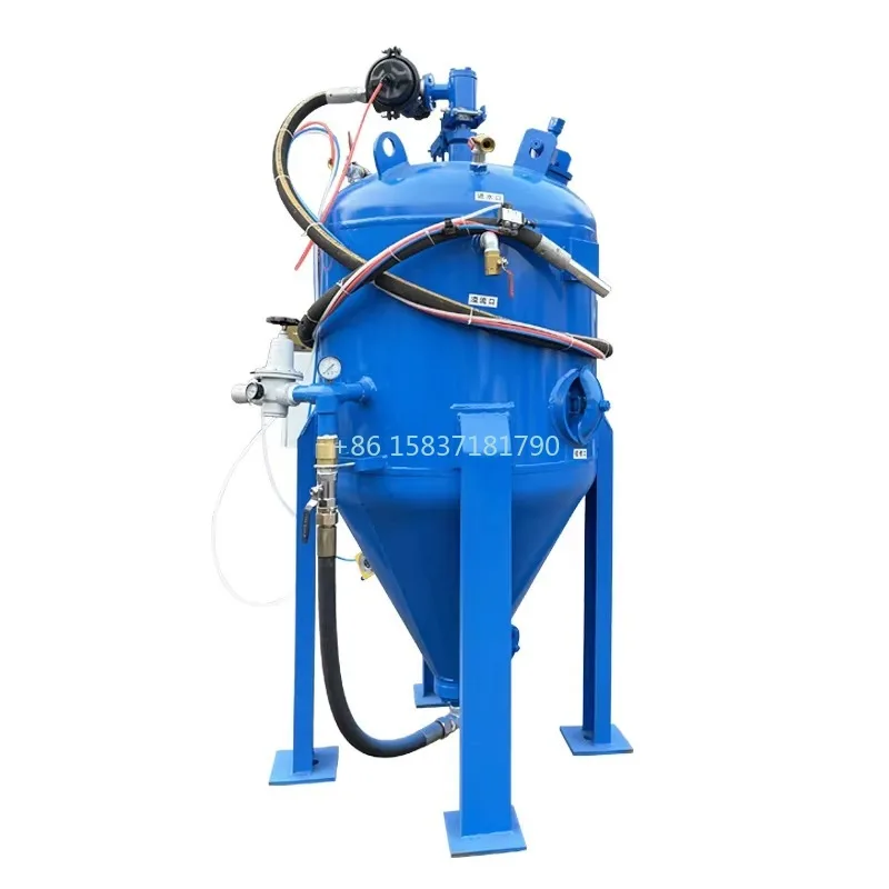 High Performance Sand Blasting Rust Removal Equipment Portable Air Sandblaster Dry Wet Dust-free Sandblasting Machine Price