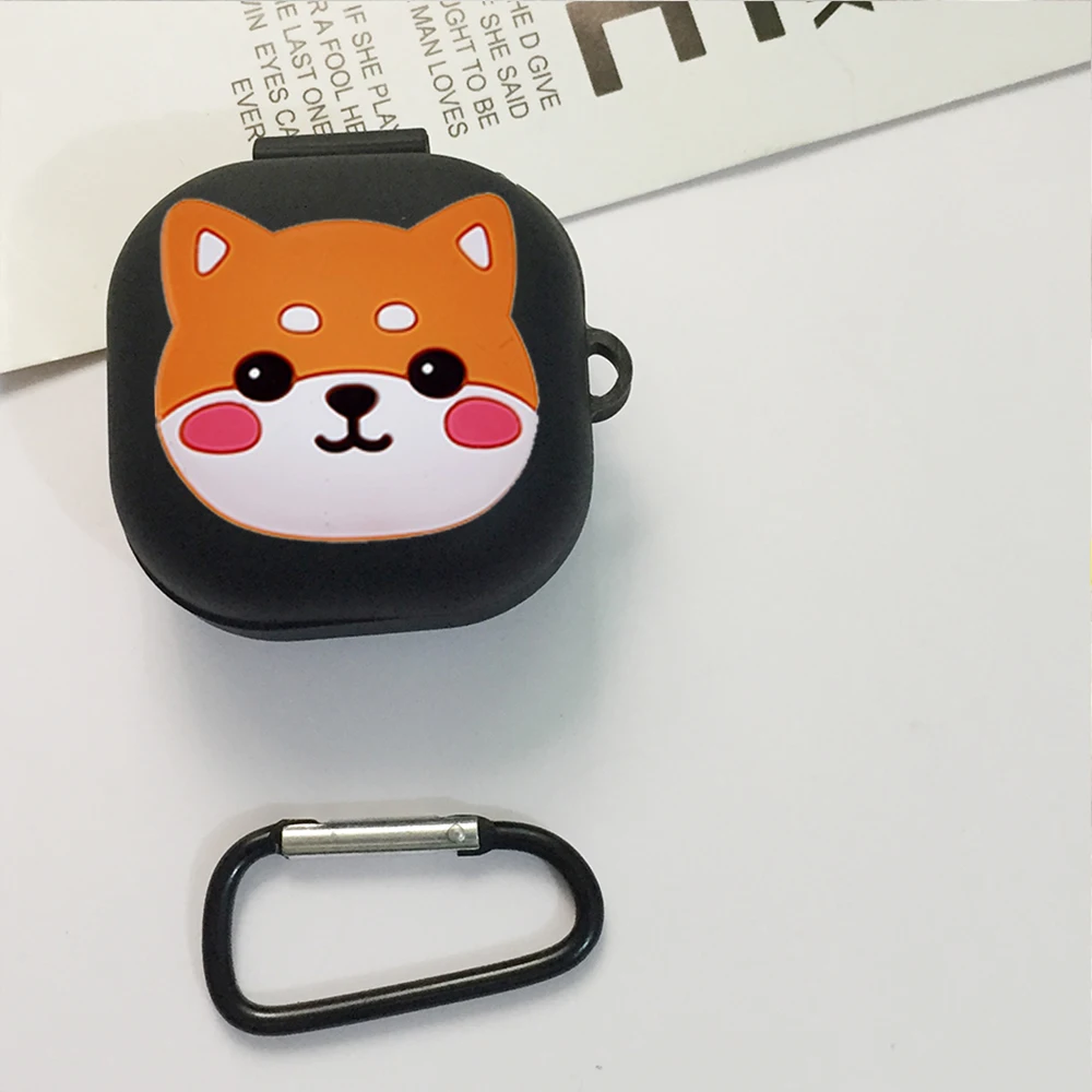 For ATH-CKS50TW2 Case Funny Cartoon dogs Case Silicone Wireless Bluetooth Earphone Case For ATH-CKS50TW 2 cover