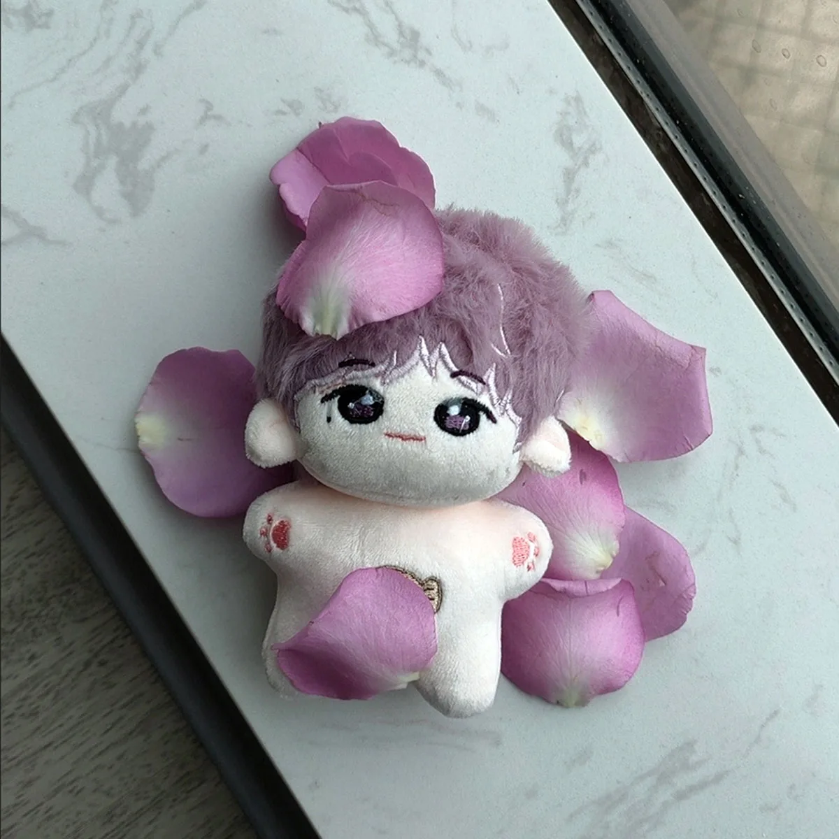 Kpop 아이돌 10cm 만화 봉제 인형 키 체인 러블리 배낭 펜던트 WONWOO 팬 선물 컬렉션