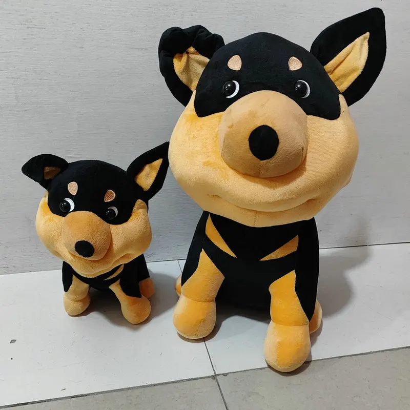 ぬいぐるみぬいぐるみ脂肪犬ソフト動物子犬ヘッドギア漫画枕素敵な誕生日プレゼント