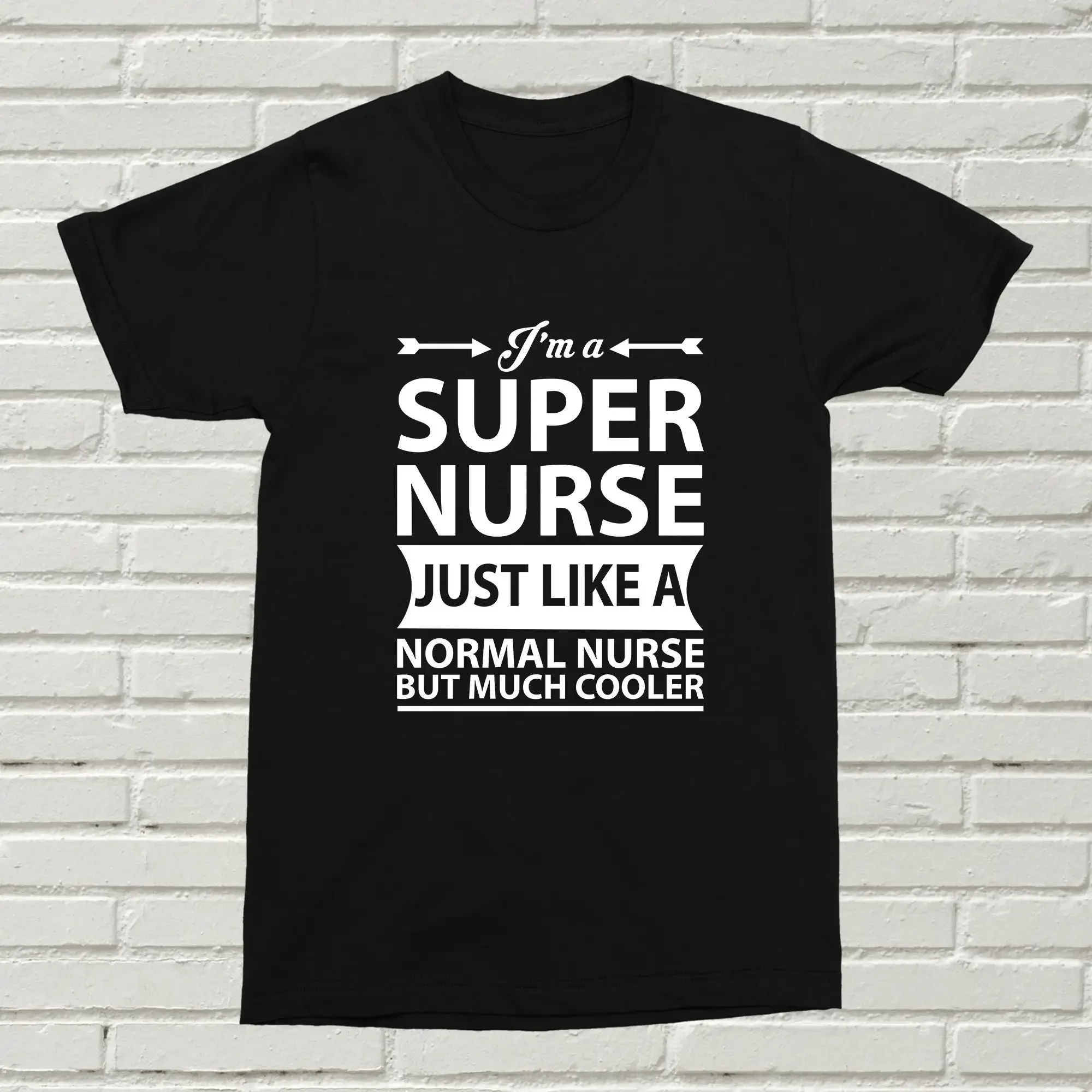 I m A Super Nurse T Shirt Amazing Strong NHS Birthday Present Christmas Helping Alternative