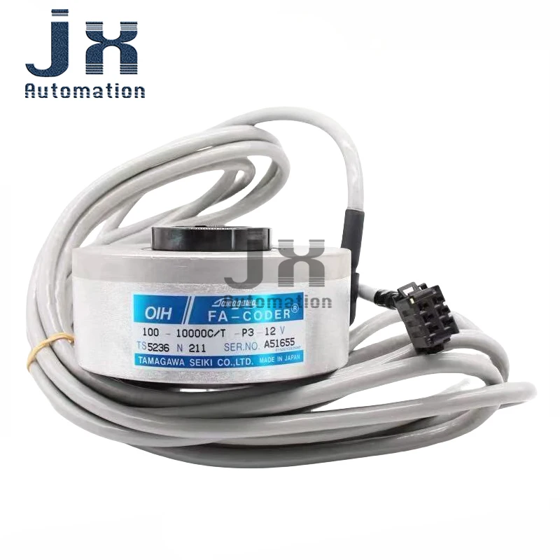 Original  Incremental Rotary Encoder TS5236N211 OIH100-10000C/T-P3-12V for Fujitsu/Hyundai  Elevator Parts