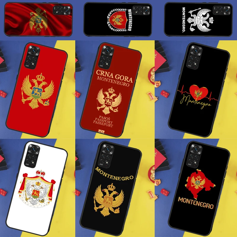 Montenegro Flag Cas… - image