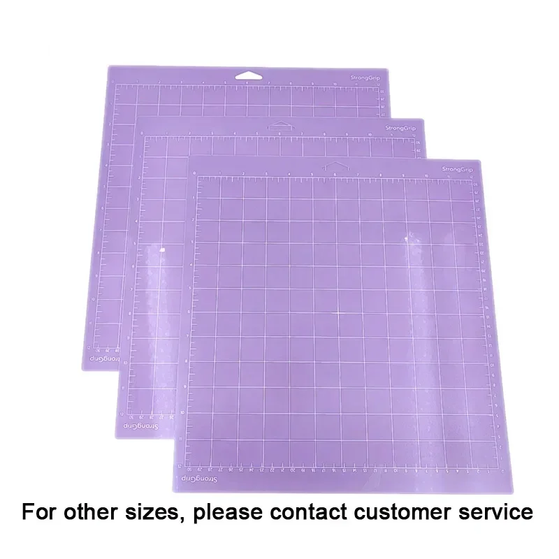 3 Pack Engraving Machine Base Plate Cutting Mat for Cricut Joy   Cricut/cameo 4 with Adhesive Pvc Cutting Mats