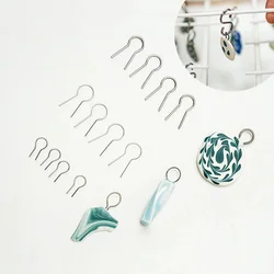 Pottery Firing Tools 100pcs/bag Hanging Firing Needle Tungsten Wire DIY Ceramic Pendant High Temperature Resistant Hook