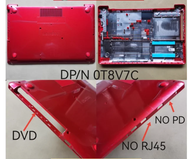 

Новый нижний чехол для ноутбука Inspiron 5575 5570 P75F 3595 3590 3593 0T8V7C
