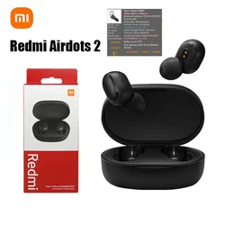 Mijia Xiaomi Redmi Airdots 2 Bluetooth Earphones Sport Music Gaming Outdoor Mini Wireless Headset Mic Headphones in Ear Earbuds