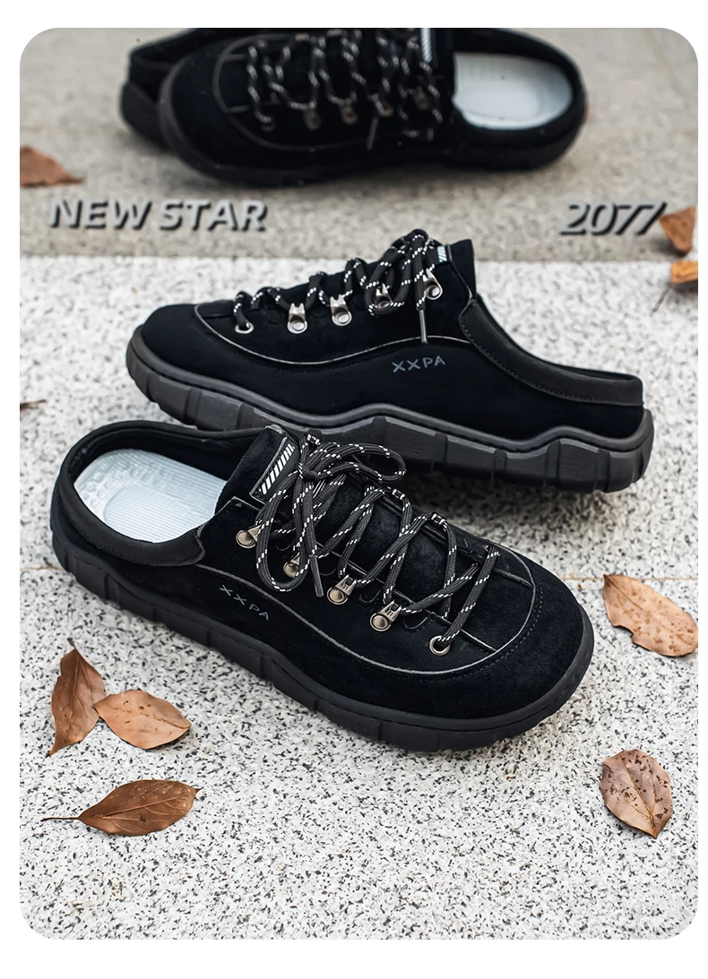 2026 Neue Breite Zehenpartie Alltags-Loafer Lässige Herren Retro Trainer Sneakers Minimalistische Barfuß Braune Laufschuhe Zapatos Casuales – Detail 8