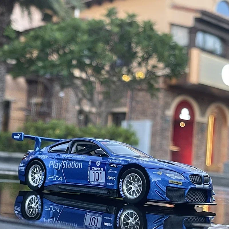 

1:24 BMW M6 GT3 M4 DTM CLS Alloy Racing Car Model Diecast Simulation Metal Toy Vehicle Sports Car Model Collection Toy Gift