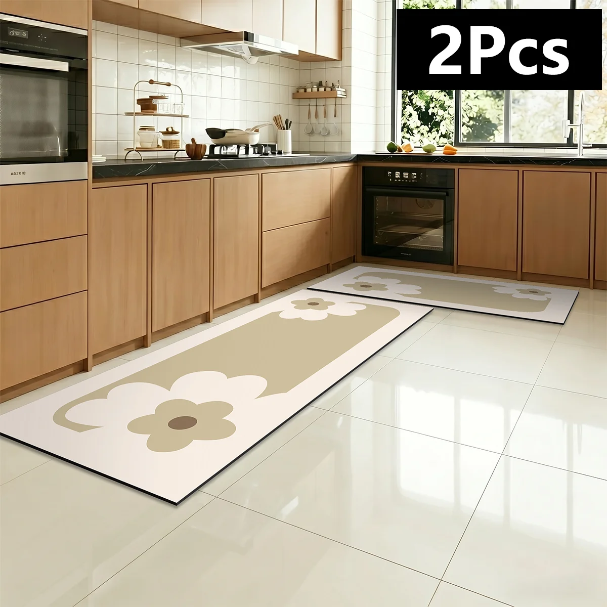 Simple long strip kitchen mat diatomaceous earth restaurant soft mat bathroom absorbent mat toilet non-slip mat door mat