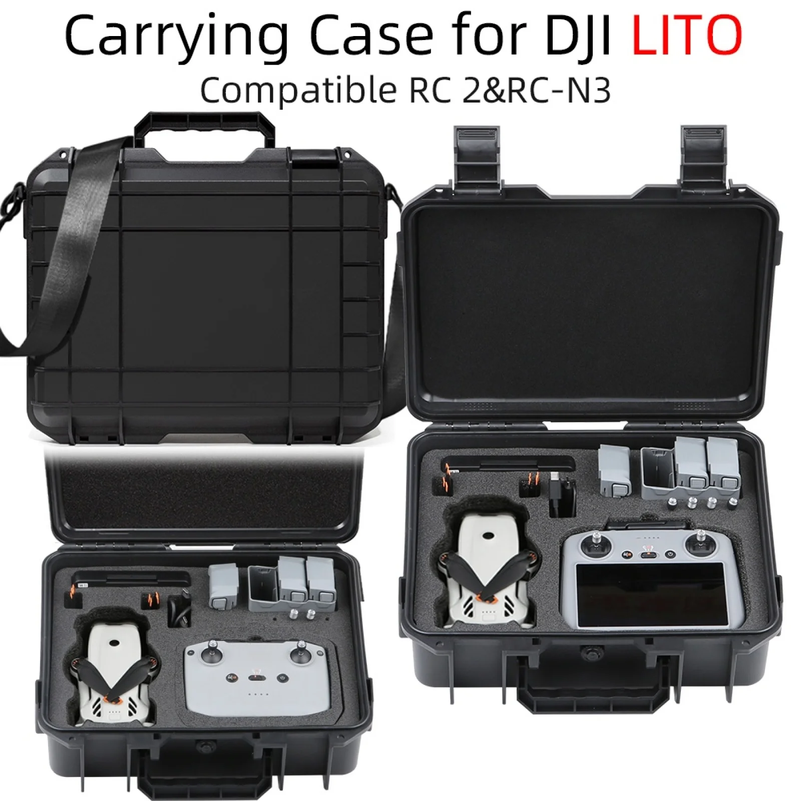 

Explosion-Proof Case Storage Box Hard-Shell Storage Case for DJI Lito X1 Lito1