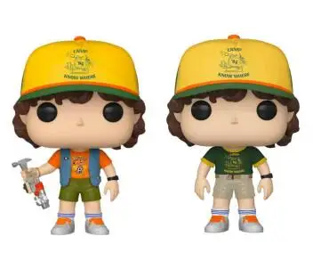 Limit Sale Stranger Dustin at Camp 804 and (with Roast Beef Shirt) Exclusive #828 Vinyl figure Toys for Collection