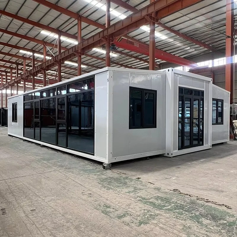 20FT 40FT 2/3 Bedroom China Folding Expandable Container House Prefab Living Portable Mobile Home with Bathroom and Kitchen